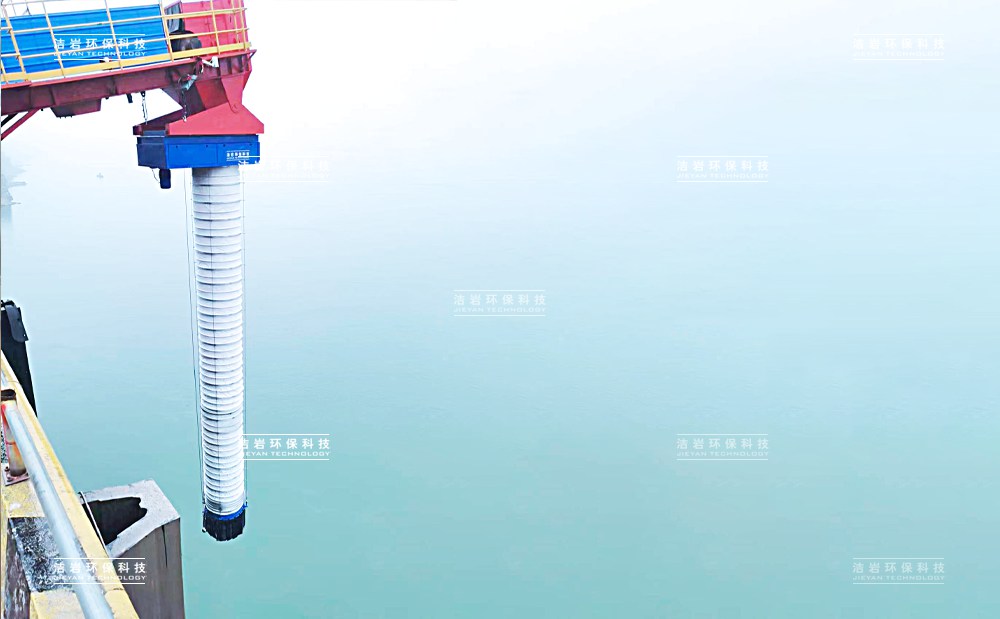 砂石骨料装船散装机伸缩溜筒